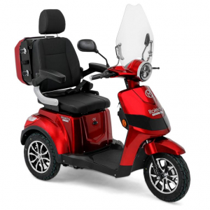 Rolektro E-Trike 25 V.2 Premium, Blei-Gel, Rot, 25 km/h