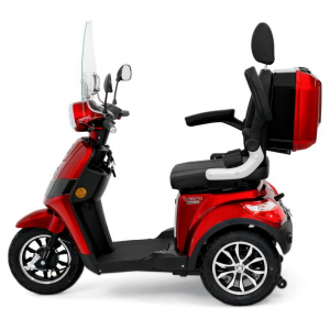 Rolektro E-Trike 25 V.2 Premium, Blei-Gel, Rot, 25 km/h