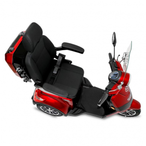 Rolektro E-Trike 25 V.2 Premium, Blei-Gel, Rot, 25 km/h