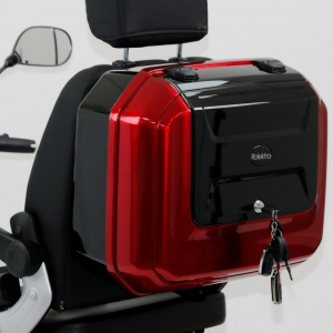Rolektro E-Trike 25 V.2 Premium, Blei-Gel, Rot, 25 km/h