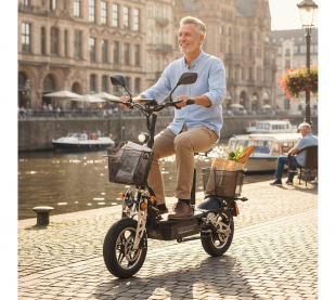 E-Scooter 1000W VR-1500-EEC mit Straenzulassung ABE