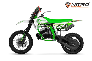 Nitro Motors 50cc midi Kinder Dirtbike NRG50 RS 14/12 Zoll