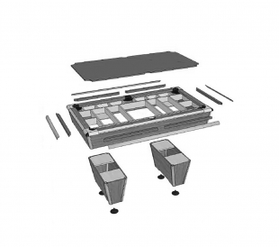 Winsport - Billardtisch - Orlando 7 ft. 198 x 99 cm
