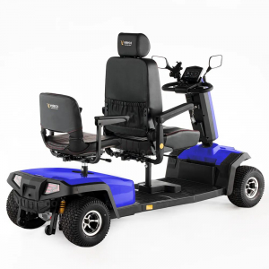 Veleco Sharpy TWIN Blau, Doppelsitz 1400 W, 18km/h