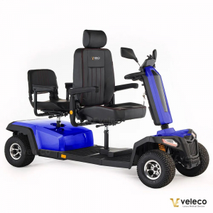 Veleco Sharpy TWIN Blau, Doppelsitz 1400 W, 18km/h