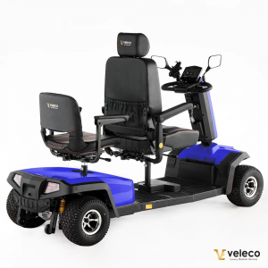 Veleco Sharpy TWIN Blau, Doppelsitz 1400 W, 18km/h