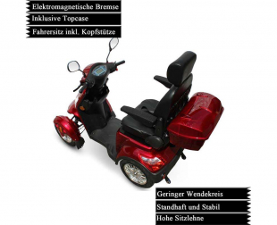 ECO ENGEL 525 Schwarz 1000 Watt, 20Ah Li-Io Akku Herausnehmbar