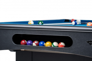 Winsport Billard Black Pool 9ft, 254 x 127cm