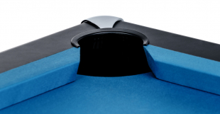 Winsport Billard Black Pool 9ft, 254 x 127cm