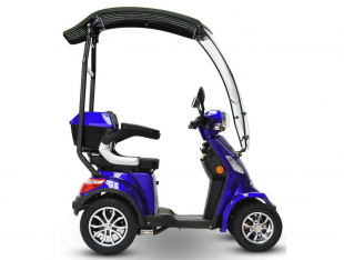 ECO ENGEL 510 Blau, 25 km/h mit Dach 20 Ah Li-Io Akku