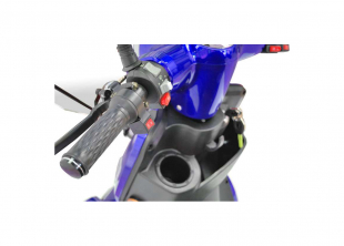 ECO ENGEL 510 Blau, 25 km/h mit Dach 20 Ah Li-Io Akku