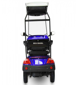 ECO ENGEL 510 Blau, 25 km/h mit Dach 20 Ah Li-Io Akku