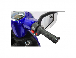 ECO ENGEL 510 Blau, 25 km/h mit Dach 20 Ah Li-Io Akku