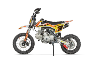 NITRO MOTORS 125cc Kinder Dirtbike CHILLY URX 14/12 4-Gang