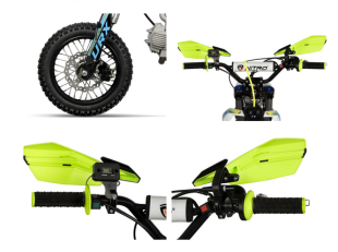NITRO MOTORS 125cc Kinder Dirtbike CHILLY UX URX 12/10 E-Start Automatik