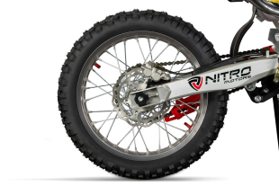 NITRO MOTORS 250cc Dirtbike Tornado URX 21/18 5-Gang