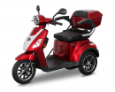 Rolektro, E-Trike 25 V.2, Rot, Bleigel Akkus, 1000 Watt