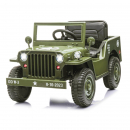 Jamara Ride-on Jeep Willys MB Army grün 12V