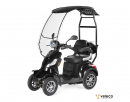 Veleco FASTER Seniorenmobil mit Dach 12 km/h, 4-Rad, Lithium-Ionen