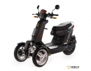 VELECO Sagitta Dreirad Elektro Moped Lithium-Ionen-Akku 2000W