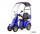 Veleco GRAVIS Seniorenmobil mit Dach, 12 km/h, 1000W Blau
