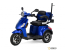 Veleco Draco Seniorenmobil 3 Rdern 800W, 12 km/h, Blau