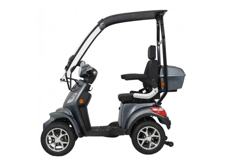 Seniorenmobil VITA CARE 4000 25 km_h Lithium-Batterie Dach Elektromobil Seite_grau Seniorenmobil VITA CARE 4000 25 km_h Lithium-Batterie Dach Elektromobil Seite_grau