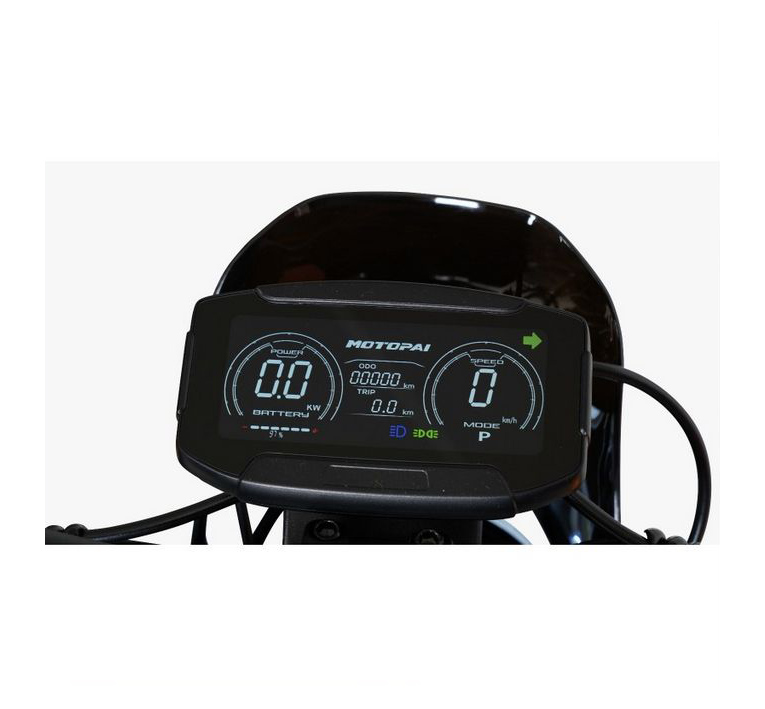 Elektro Enduro M300 EEC Straßenzulassung Motopai 6000 Watt 72V_34Ah_tacho Elektro Enduro M300 EEC Straßenzulassung Motopai 6000 Watt 72V_34Ah_tacho