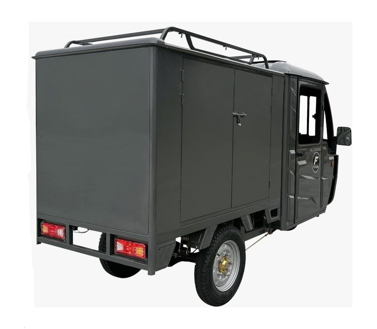 E-Lastendreirad „Cargo Cabin Box Li“ 500 kg Zuladung & LiFePO4 Akku