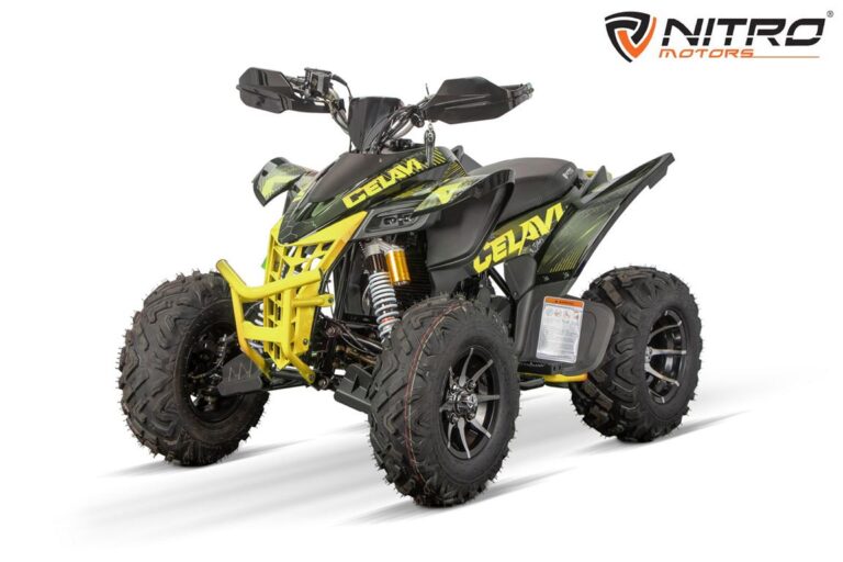 NITRO MOTORS 250cc maxi Quad Celavi yellow