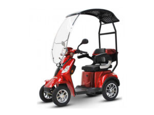 ECO ENGEL 510 Rot, 25 km/h mit Dach, 4 Räder