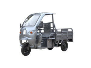 Elektro-Lastendreirad "CargoCruiser Dach" 25/45 km/h, Blei-Gel-Akku