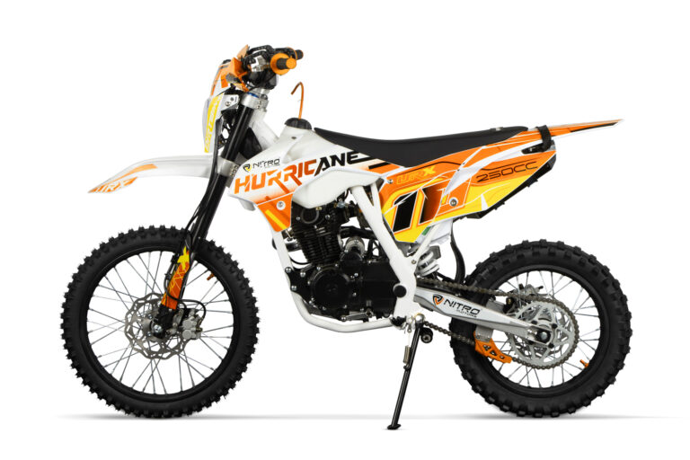 NITRO MOTORS 250cc Dirtbike Hurricane URX 19 16_start-orange NITRO MOTORS 250cc Dirtbike Hurricane URX 19 16_start-orange